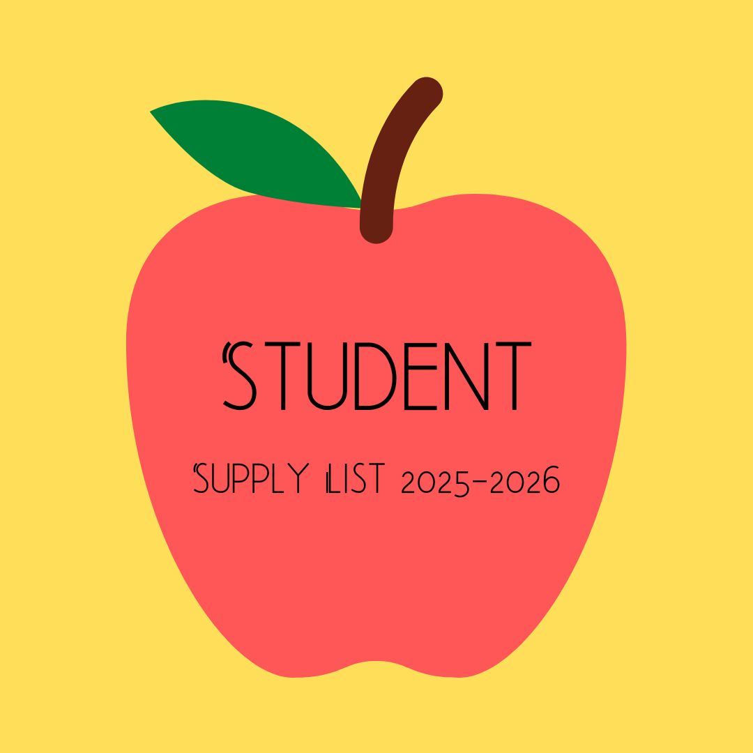  School Supply Lists 